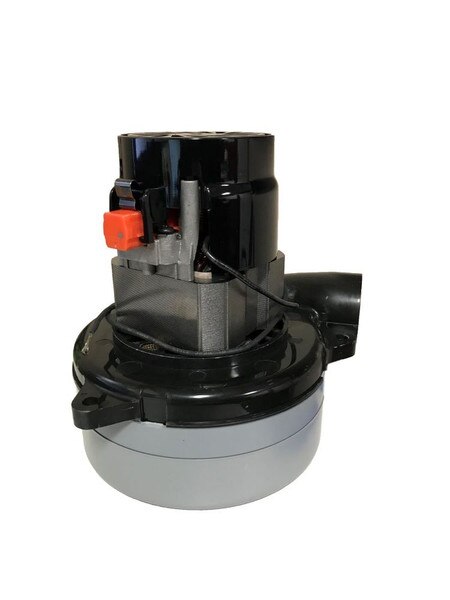 Horizontal vacuum motor
